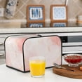 thumbnail image 6 of Balery Marble Pattern Oven Cover Kitchen Bread Machine Protector, 4 Slice Toaster Cover for Home, Anti Dust Fingerprint Coaster Cover, 6 of 7