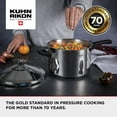 thumbnail image 5 of Kuhn Rikon Duromatic Stainless Steel Saucepan Pressure Cooker, 5 Qt, 5 of 12