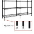 thumbnail image 5 of Zzistar Wire Shelving Garage Shelving ,5 Tier Heavy Duty Adjustable Garage Shelves, Storage Rack for Storage Warehouse Pantry Closet, 5 of 5