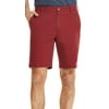 IZOD Mens Saltwater Solid Chino Shorts 36W Merlot red