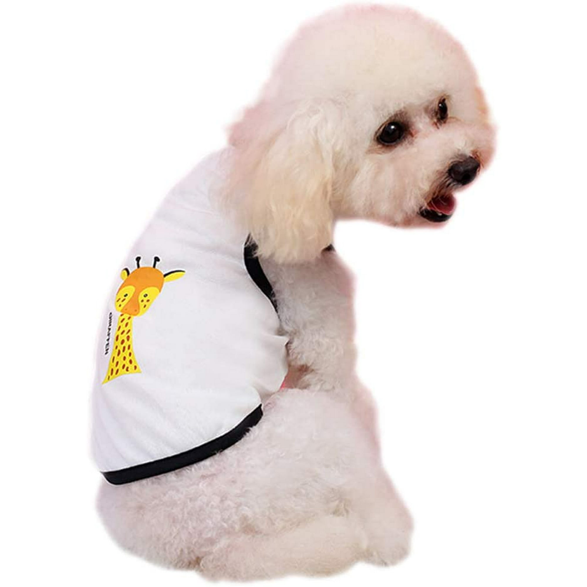 4 Pack Dog Clothes Summer Small Dog Shirt Dog Shirts for Medium Dogs boy and Girl Dog Shirts A Dog Vest with a Variety of Delicate Designs Medium Walmart