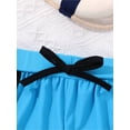thumbnail image 7 of Alvivi Kids Girls 3 Piece Tankini Swimsuit Crop Top Bottom Shorts Bathing Suit, 7 of 7