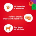 thumbnail image 4 of (3 pack) Milk Bone Soft & Chewy Mini’s Graveyard Bones, Halloween Dog Treats, Beef & Filet Mignon Recipe, 3.7 oz Bag, 4 of 10