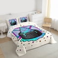 thumbnail image 3 of Castle Fairy Sport Ice Hockey Full Size Comforter Sets,Ice Cream Popsicle Bedding Sets, 3 of 8