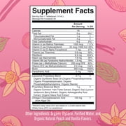 MaryRuth's Women's Organic Multivitamin Liposomal for Adults, Immune Skin Health, Vegan, Gluten-Free, Vanilla Peach,15.22 fl oz