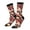 3 Black, variant on Skull record lips Print Adult Socks for Men & Women,Calf Socks, Ankle Socks,Boots Socks,Breathable Casual Sock,Unisex Crew Socks