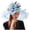 Light Blue, variant on YAYUBA Women Fascinator Hat Floral Tea Party Wedding Hat,Purple