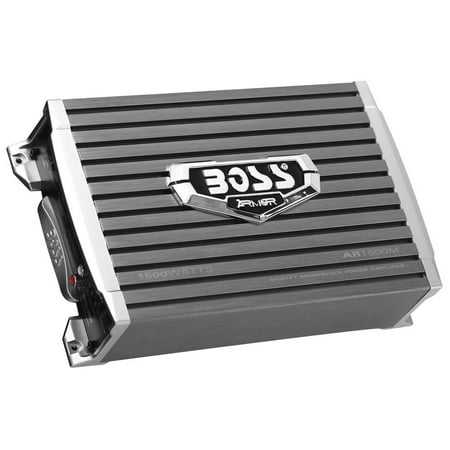Boss Audio 1500 Watt Mono A/B MOSFET Power Car Amplifier + Remote | AR1500M