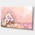thumbnail image 2 of Gerbera Flowers on Soft Color Back - Floral Canvas Art Print, 2 of 3