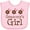 AD-Pink, variant on Inktastic Grammy's Girl Daisies Girls Baby Bib