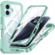 thumbnail image 1 of Funda para iPhone 16, carcasa protectora completa, resistente, transparente, híbrida, magnética, de TPE PC con pantalla integrada, a prueba de golpes, para iPhone 16 (6.1 pulgadas, 2024), 1 of 8