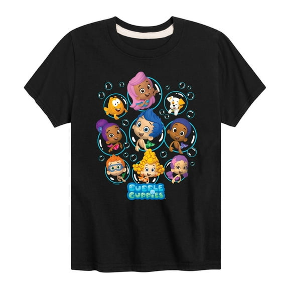 Bubble Guppies - Bubble Grid - Toddler And Youth Short Sleeve Graphic T-Shirt