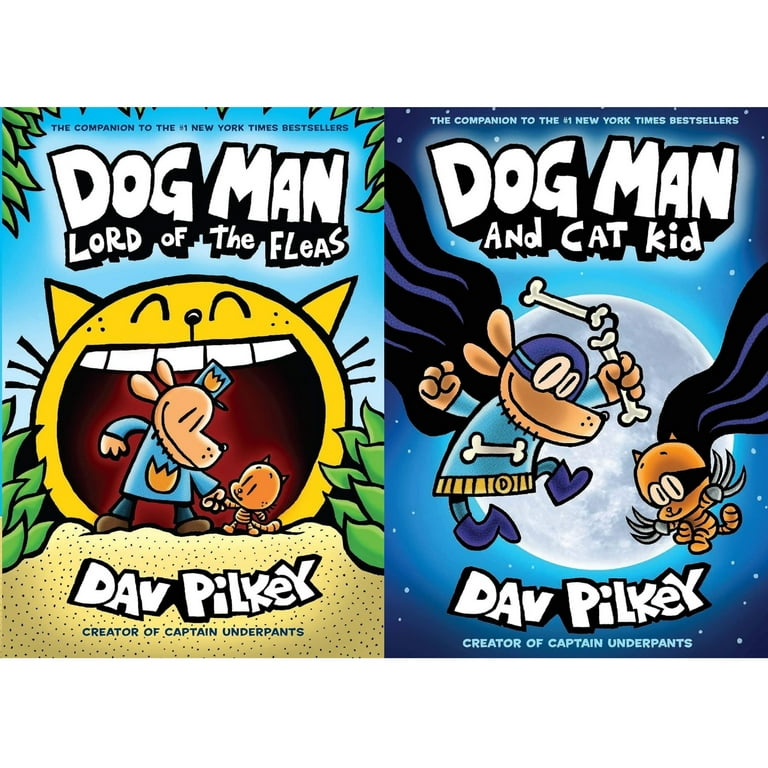 Dog man 1-15 セット Children's Book Dog Man Series Collection Volume 1-15 Book Lot Set