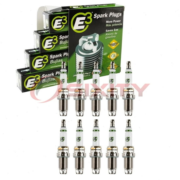 10 pc E3.48 E3 Spark Plugs compatible with 1086 1172 1311 1313 2071 2087 2262 2271 2300 2382 2391 2417 2460 2477 2526 2546 2647 2685 2761 2867 2890 3000 3005 3006 3072 3107 3119 3120 3130 3131 3132