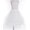White, variant on DPOIS Kids Flower Girls 3 Layers Crinoline Petticoat Pettiskirt