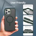 thumbnail image 4 of Phmnkl Designed for iPhone 14 Pro Max Case, Compatible with MagSafe Case Matte, Magnetic Case Cover for iPhone 14 Pro Max 6.7in, Drop Tested Shockproof, Anti-Scratch, Anti-Oil, Anti-Fingerprint, 4 of 14
