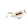thumbnail image 3 of Xecvkr Menstrual Heating Vibration Waist Belt Wireless Adjustable Portable Warm Massage Care Smart Rechargeable Period Pain Relief Women Girls Gift 7.1x3.1in 1PC, 3 of 6