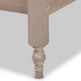 thumbnail image 4 of Allora Mid-Century Wood Platform Queen Bed in Oak, 4 of 9