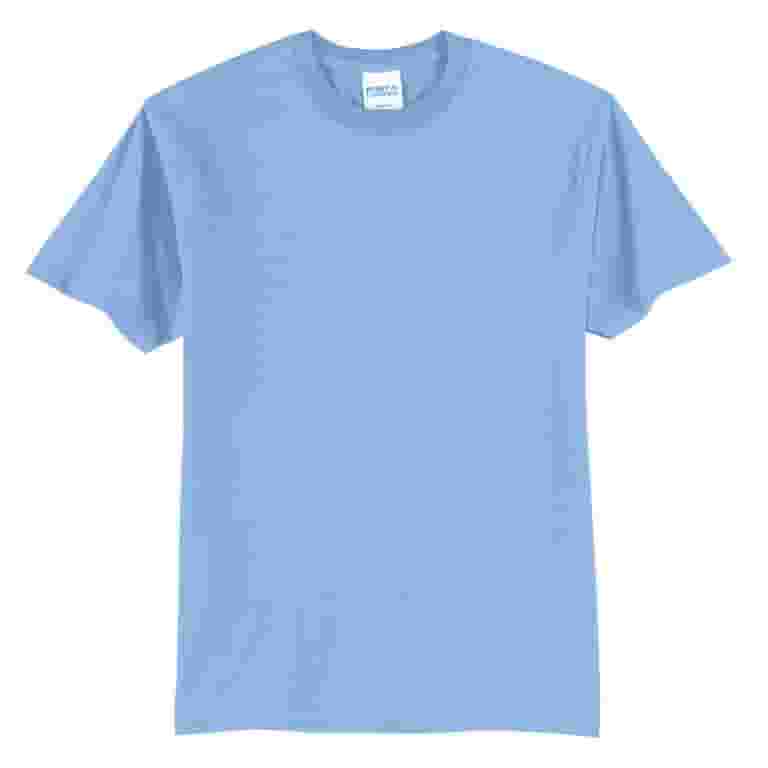 【関税・送料込み】MALO T-SHIRTS LIGHT BLUE COTTON T-SHIRT Mens Core Blend Cotton/Polyester Tee Shirt Light Blue 6XL