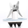 thumbnail image 3 of Stainless Steel Blender Blade Extractor Blade Replacement Part Accessories Fit for Hamilton, 3 of 5