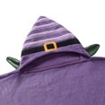 thumbnail image 4 of Your Zone Hooded Throw, Witch, 40x50, 4 of 5
