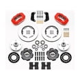 thumbnail image 2 of Wilwood 140-12535-R Forged Dynalite Pro Series 11" Front Hub Big Brake Kit With Red Calipers, Compatible With 1963 1964 1965 1966 Mustang, Falcon, Ranchero, Comet 4-LuG, 2 of 3