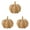 Khaki 3PCS, variant on YWIYIUD 4inch Fall Pumpkin Decoration Artificial Wicker Handmade Pumpkin for Christmas Autumn Thanksgiving Day Home Dining Table Coffee Table Decoration Party Decoration Gift ﻿ 1/2/4PCS