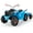 Blue, variant on Jaxpety 6V Kids Ride On Toy for Toddler, Kids ATV 4 Wheeler for 1-3 Boys & Girls with Trailer, Music, Bluetooth