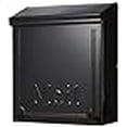 thumbnail image 2 of Gibrailtar THVKB001 Black Townhouse Wall Mount Mailbox, 10.1", 2 of 5