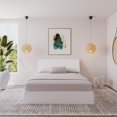 thumbnail image 2 of Nexera Compass 3 Piece Bedroom Set, Truffle and White, 2 of 4