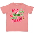 thumbnail image 3 of Inktastic Who Needs Santa when I Have Grammy Boys or Girls Toddler T-Shirt, 3 of 5