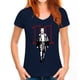 thumbnail image 3 of Camiseta blanca de cosplay de Stranger Style Pop Culture Things Eleven, talla M-3XL, 3 of 5