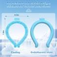 thumbnail image 3 of Liquidation!DHALL Outils de Beauté Pack de Glace pour le Cou Réutilisable Refroidisseur de Cou Produits pour le Corps Intérieur Extérieur Été Temps Chaud (60ml), 3 of 9
