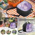 thumbnail image 6 of Aplkyhs Purple Galaxy Axolotl 4 Piece Kids Backpack Set with Lunch Bag Pencil Case and Bottle Holder School Backpack for Elementary Middle School Students, 6 of 7