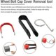 thumbnail image 5 of 6pcs Wheel Nut Cover Removal Tool, Car Wheel Bolt Cap Cover Removers Tool Set Nut Bolt Caps Cover Removal Tool Key Bolt & Nut Covers Key For Cars, 5 of 5