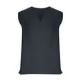 thumbnail image 5 of Tejiojio Independence Day Men's Summer Three-dimensional Loose V-neck Top, 5 of 6