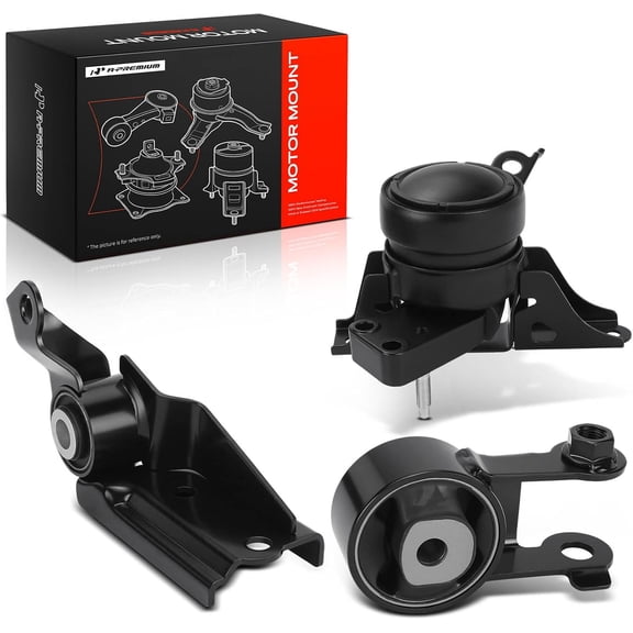 A-Premium 3PCS Engine Motor Mount and Torque Strut Mount Kit Compatible with Toyota Yaris 2007-2017 1.5L, Automatic Transmission, Replace# 1230521220, 1236421020