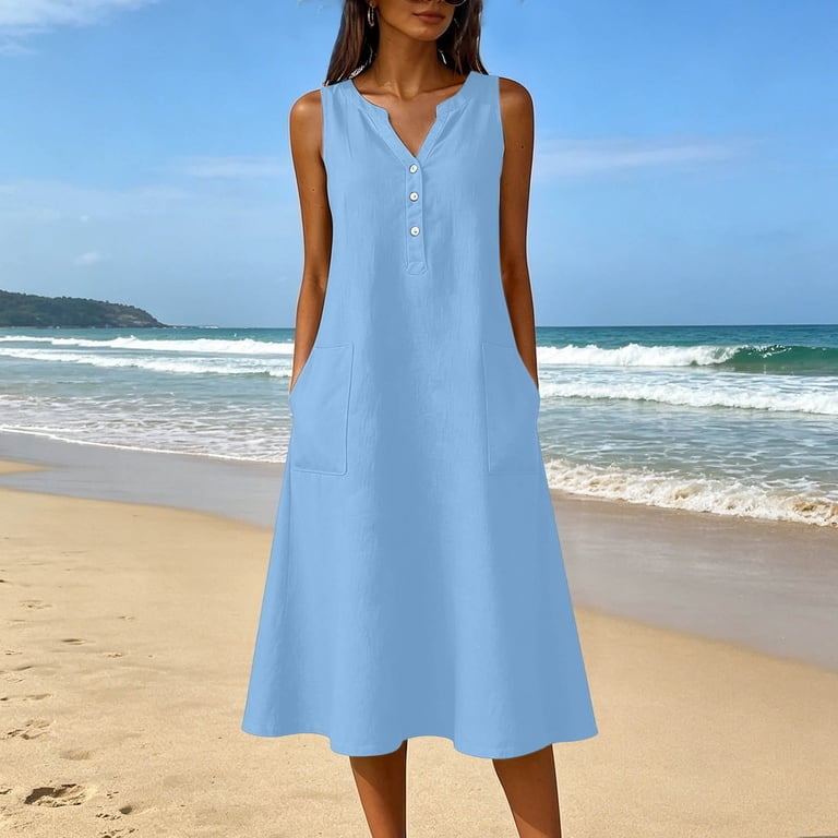 100 cotton dresses plus size 100% Organic Cotton Tiered Maxi Dress