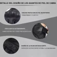 thumbnail image 4 of Guantes De Moto De Piel De Cabra Con Pantalla Táctil, 4 of 7