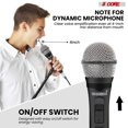 5 CORE Microphone Dynamic Vocal Handheld Mic Cardioid Unidirectional ...