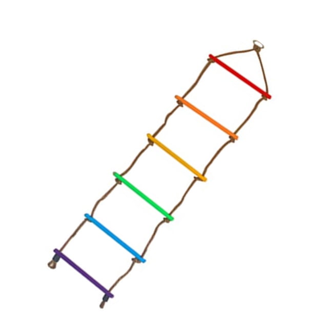 Escalera de cuerda para escalar para niños, escalera de cuerda para escalar para niños, accesorios de entrenamiento para escaladores, escalera de cuerda para escalar para niños, mejore su experiencia