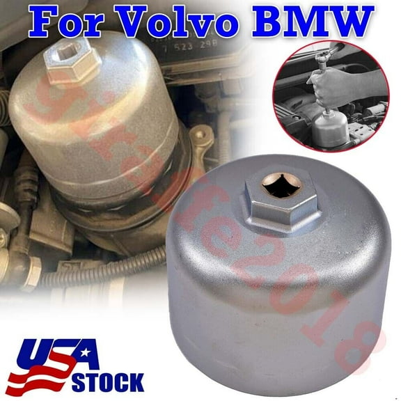 86mm 16 Flutes Oil Filter Wrench for Volvo BMW Cartridge Style Oil Filter Socket