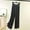 Gray, variant on Jerdar Women's Wide Leg Pants Summer Bootcut Lightweight Smock Baggy Slacks with Pockets M