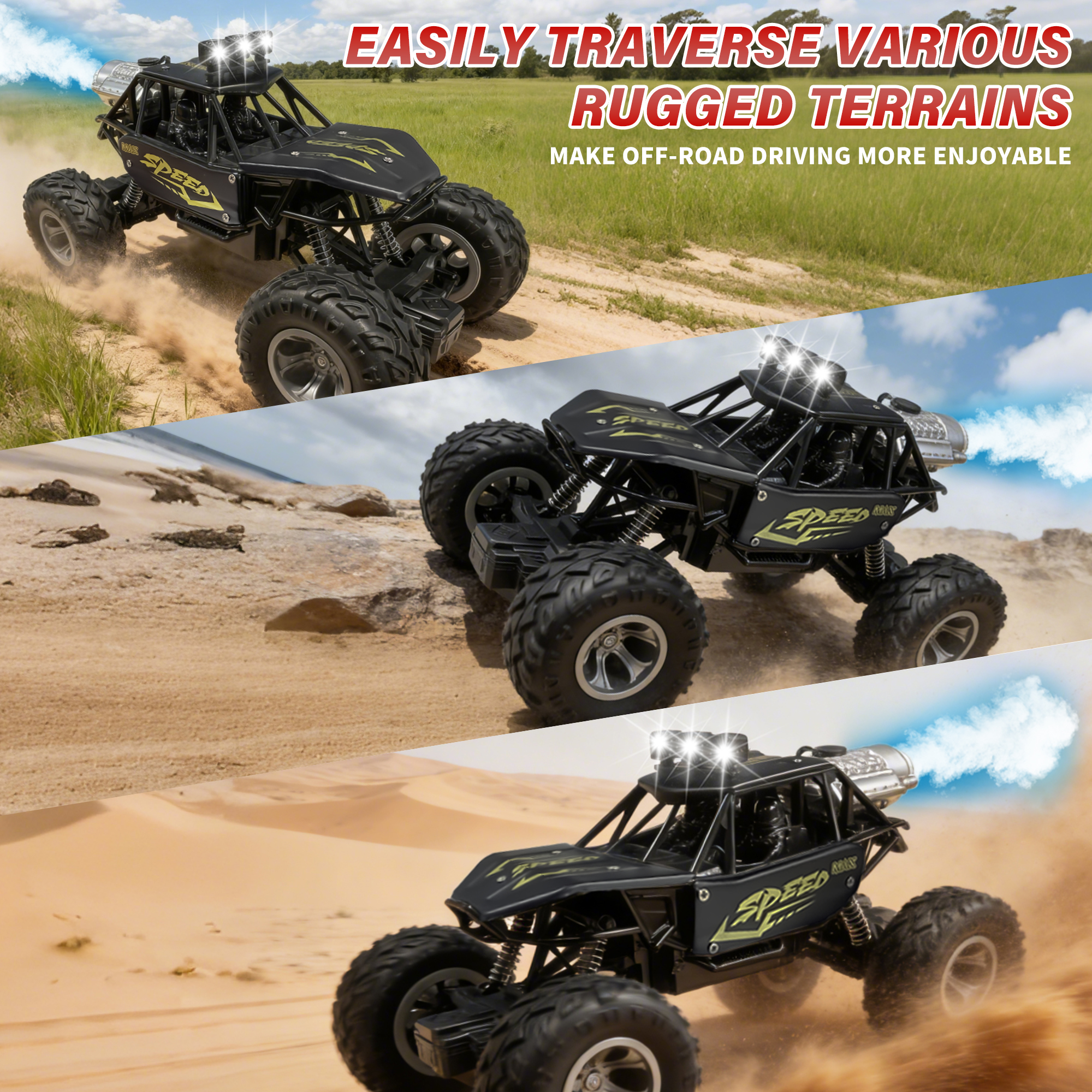 MAXKY 1:20 Four-Wheel Drive RC Off-Road Truck photo 2