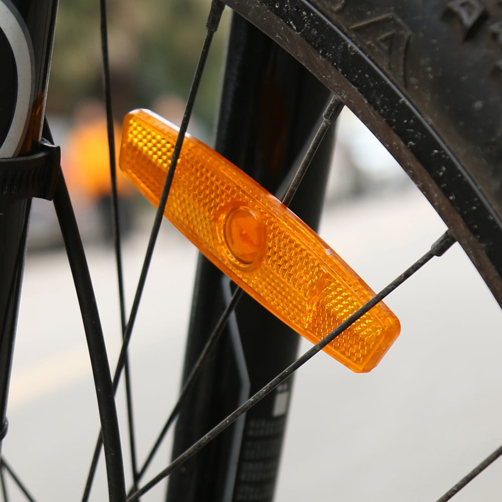 orange spoke reflectors