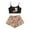 Coffee, variant on PMVFHDE Women Silk Satin Pajama Set Floral Lace Sleepwear with Matching Robe Three Piece Nightwear Coffee,S