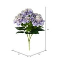 thumbnail image 2 of Vickerman 23" Artificial Purple Hydrangea Bush., 2 of 2