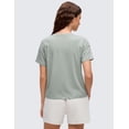 thumbnail image 2 of CRZ YOGA Pima Cotton Relaxed T-Shirts for Women Workout Athletic Gym Casual Short Sleeve Shirts, 2 of 5