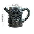 thumbnail image 4 of V8 Engine Stainless Steel Cup – Personalized V6 & V8 Racing Mug for Car Enthusiasts, Insulated Metal Tumbler, Motorcycle Gift, Durable Office Cup for Men & Women, 4 of 9