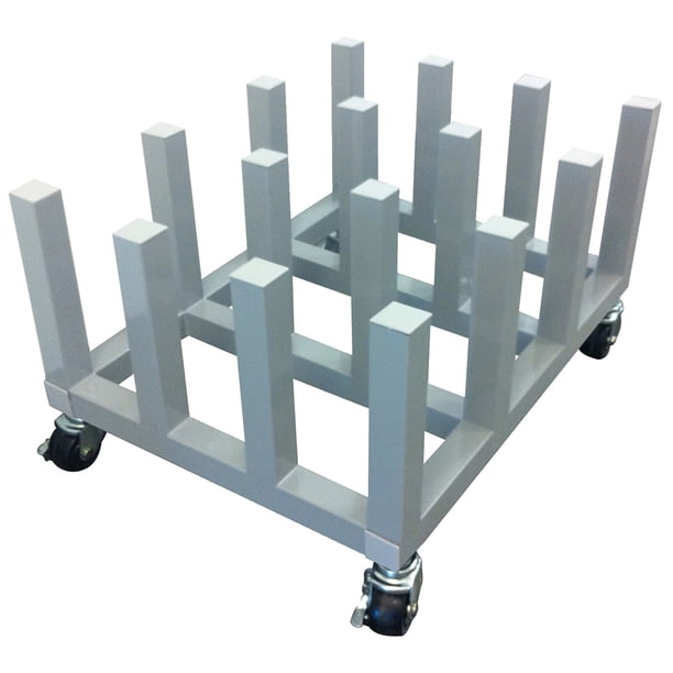 Storage Rack For Sign Riders Signworld Heavy Duty Media Roll Mover Cart Rack - Holds 16 rolls (Sign ...